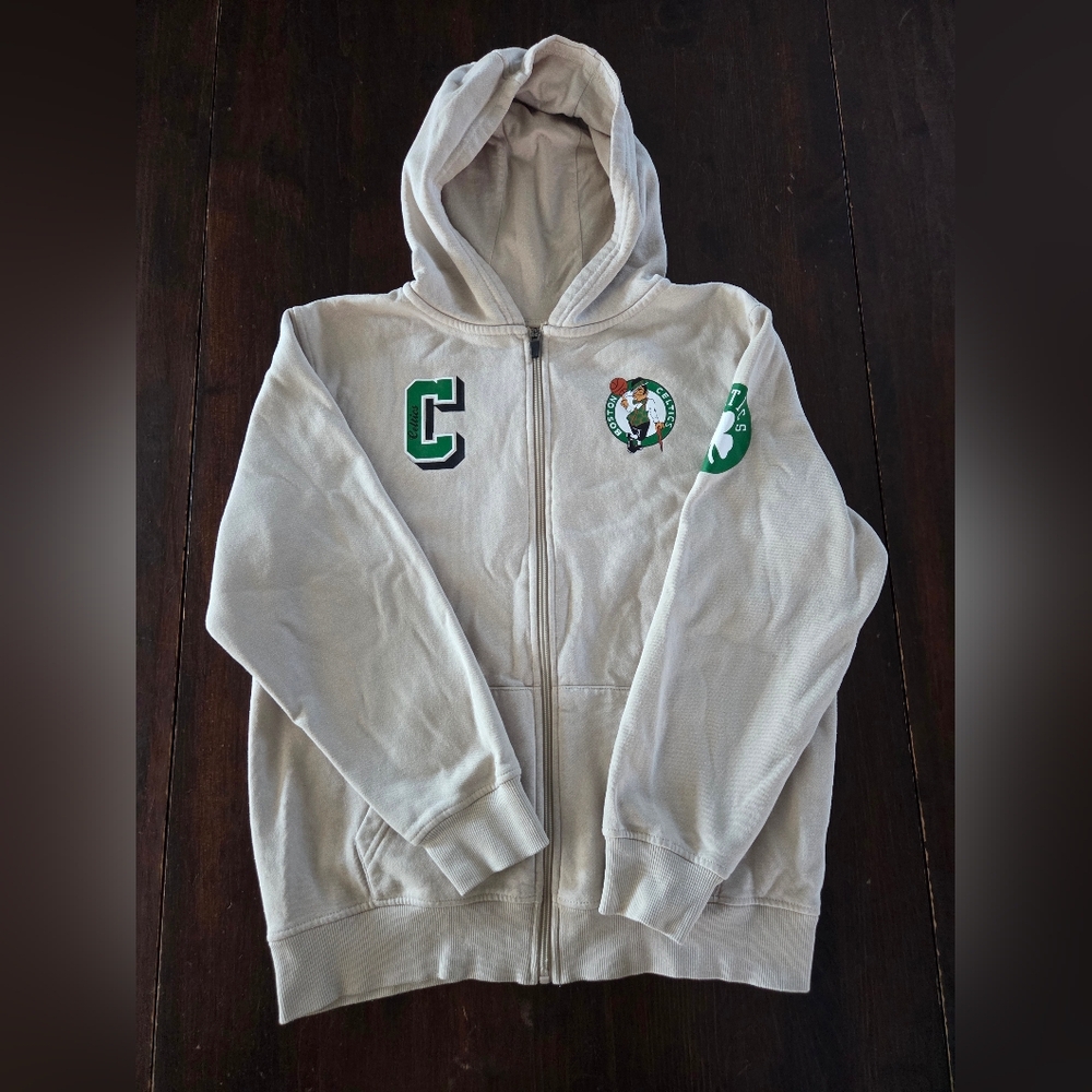 Celtics Zip Up Hoodie